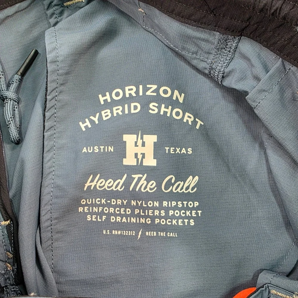 Howler‎ Brothers Horizon Hybrid Shorts 2.0 Size 28 Petrol Blue Swim Surf